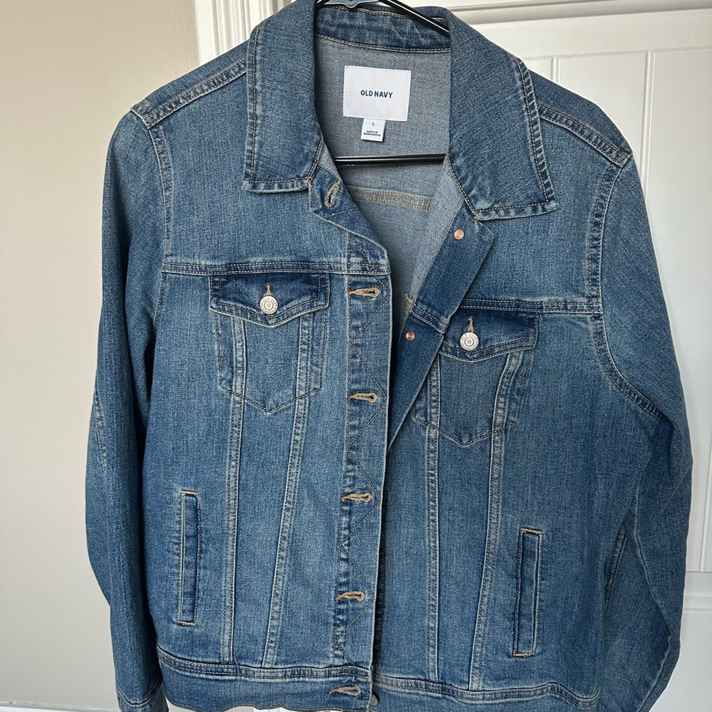 Old Navy Women's Blue Denim Jacket